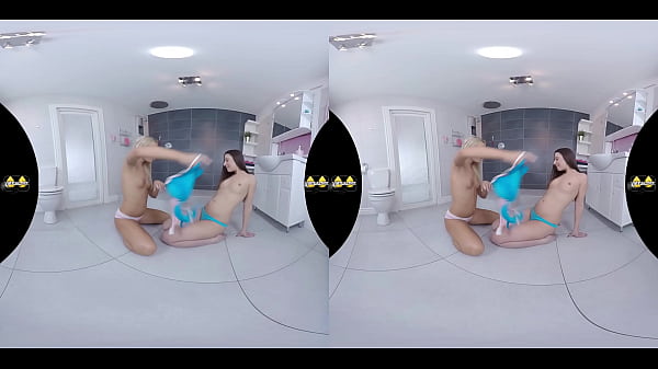 Virtualpee – VR Piss drinking and dildo play on the bathroom floor