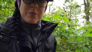 Desperate Autumn Forest Piss In Canada