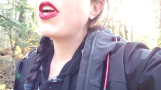 Desperate Leaking Into My Panties. Spray Piss In Public