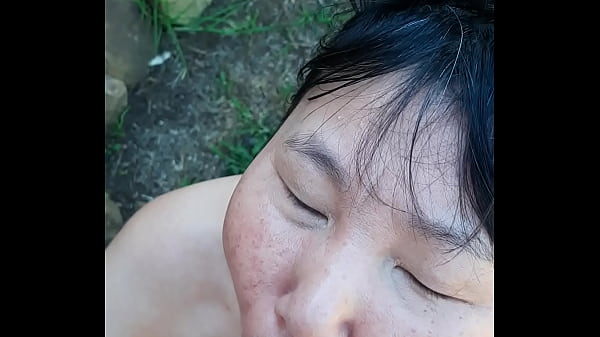 Duk and David, Duk peeing in David mouth outside and gets a blow job