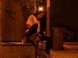 Hot European Pees Over The Pavement