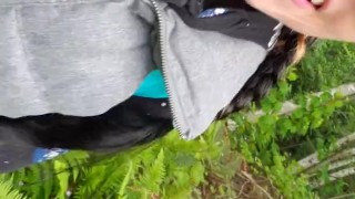 Public Piss In Fishnets