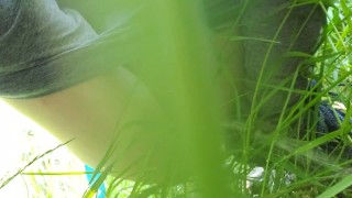 Quick Piss In The Tall Grass