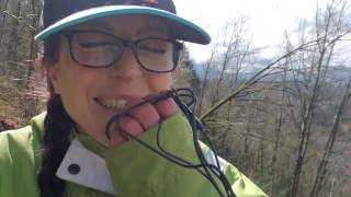 Releasing My Full Bladder Onto The Path