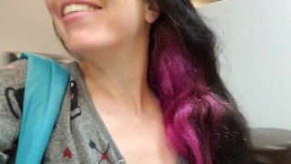 SillY Tinkle At The Drive In Theatre