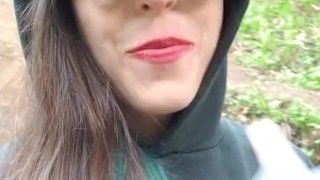 Vlog and Standing Pee in the forest (I also do custom vids, just msg me)