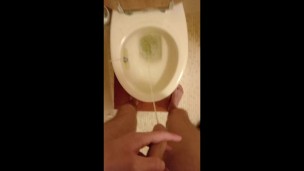 Super long dirty piss compilation from my cut cock & playing with balls