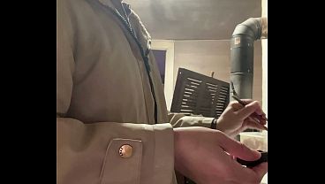 cooking food at kitchen then pussy cant wait go to piss