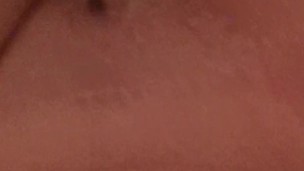 First huge squirt from showerhead