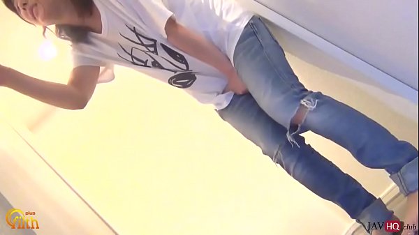 Pee Desperation in front of a bathroom – javhq.club
