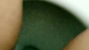 Stripper Going Pee In Club Bathroom At End Of Night