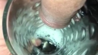 Watch me pee in a glass